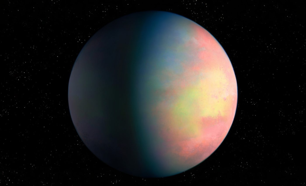 一颗流浪行星在我们的银河系中自由漂流