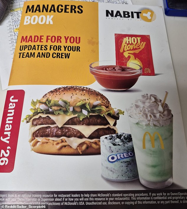 一份在Reddit上分享的麦当劳内部文件似乎概述了计划于1月份在美国门店推出的新菜单项，其中包括巨无霸汉堡。