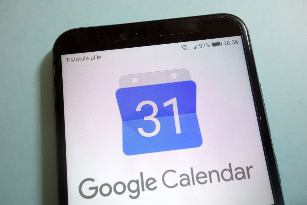 在 iPhone 上使用 Google 日历。