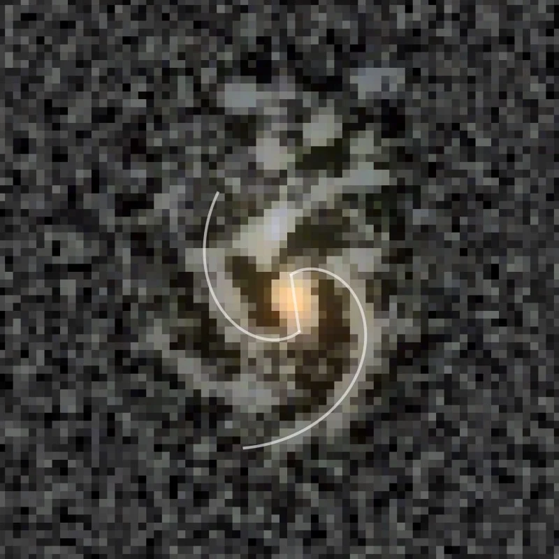 哈勃望远镜拍摄的棒旋星系NGC 1300图像。