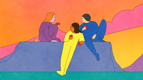 玛丽亚·梅德姆：与朋友社交是延长寿命的一种有趣方式（图片来源：玛丽亚·梅德姆）