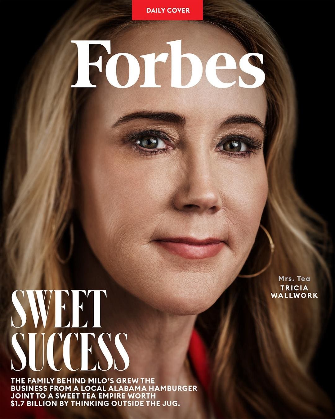 特里西亚·沃尔沃克·福布斯封面