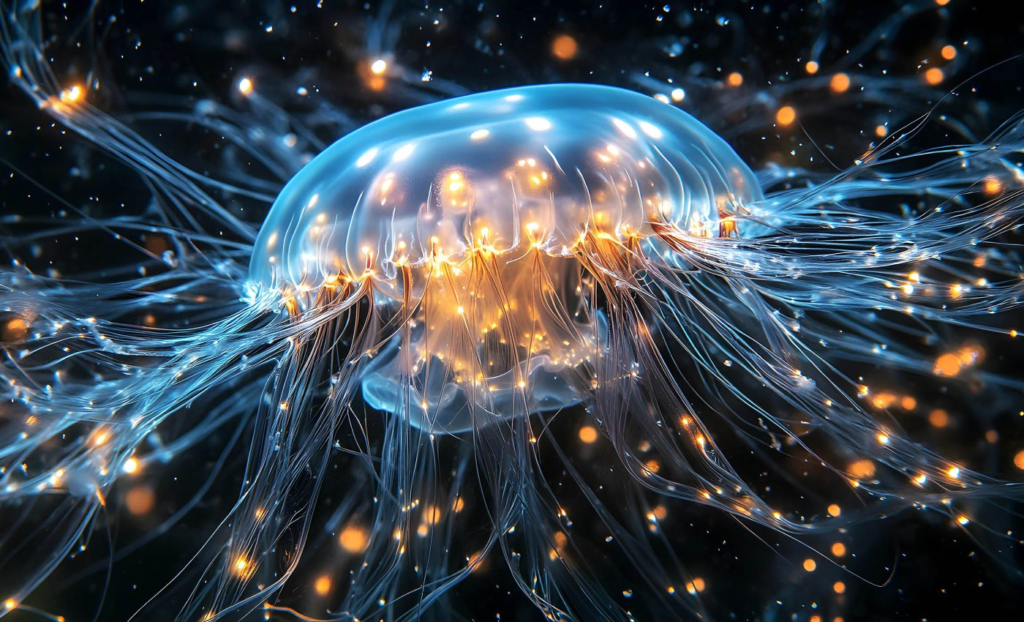 像水母这样没有大脑的生物，也和人类一样需要睡眠